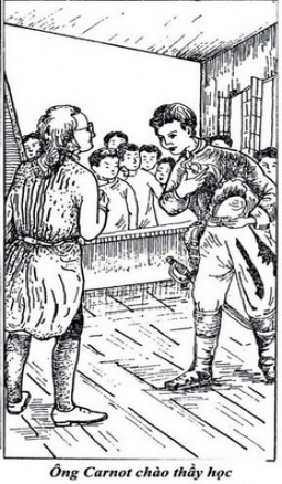 Tôi là Carnot đây, thầy còn nhớ tôi không?