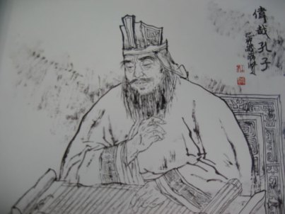 Khổng Tử : « Ngày nay, nhiều người cho rằng nuôi được cha mẹ là có hiếu. Thế nhưng ngay cả chó, ngựa cũng được nuôi dưỡng như thế.  Nếu người ta không tỏ được lòng kính trọng với cha mẹ, thì việc nuôi cha mẹ và nuôi chó ngựa có khác gì nhau ? » (ảnh:onelittleangel.com)