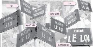 Tên đường Lê Lợi được đặt trong 5 khu vực của Tp HCM